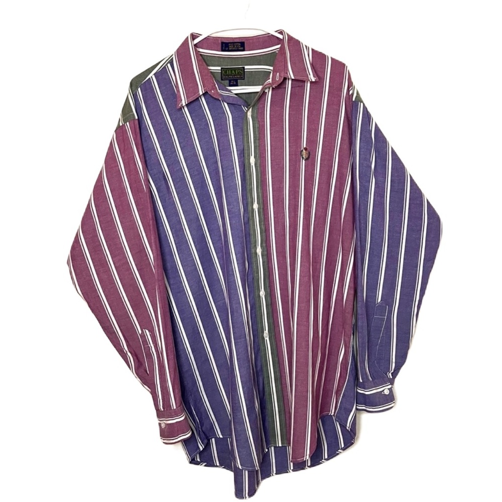 Vintage Chaps by Ralph Lauren Long Sleeve Button Down